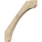 Ekena Millwork 4"W x 44"D x 44"H Legacy Rough Sawn Knee Brace, Douglas Fir BRC04X44X44LEC00RDF - alternate 1